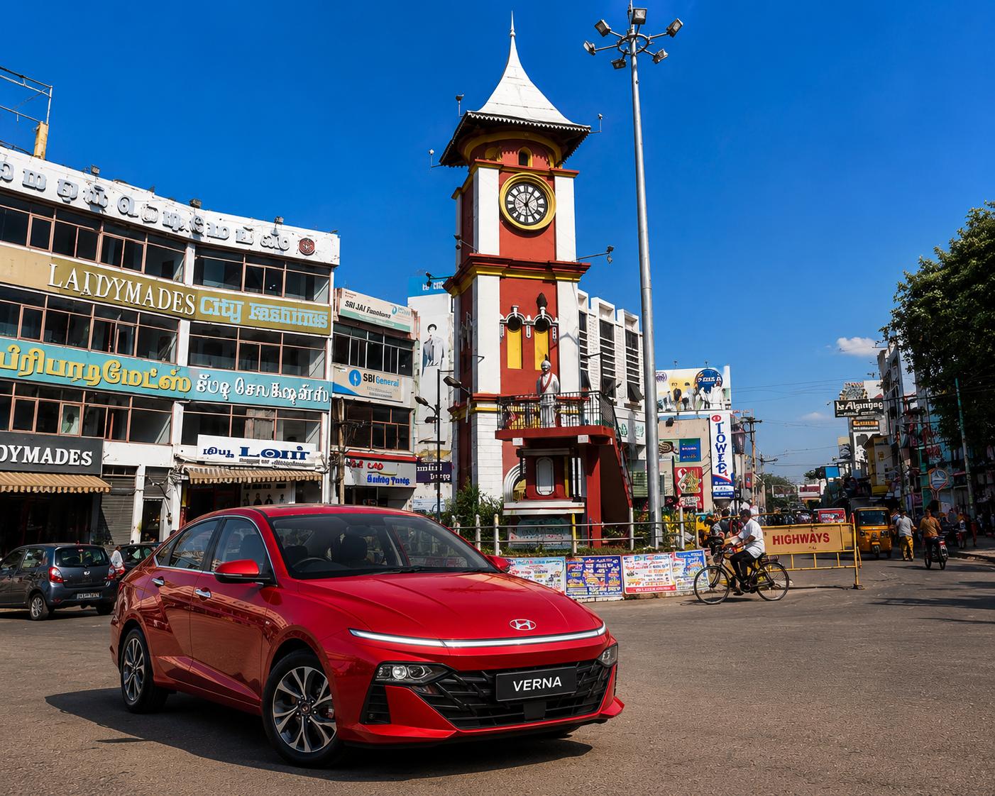 Brand New Hatchback Self Drive Car Rental in Nagercoil